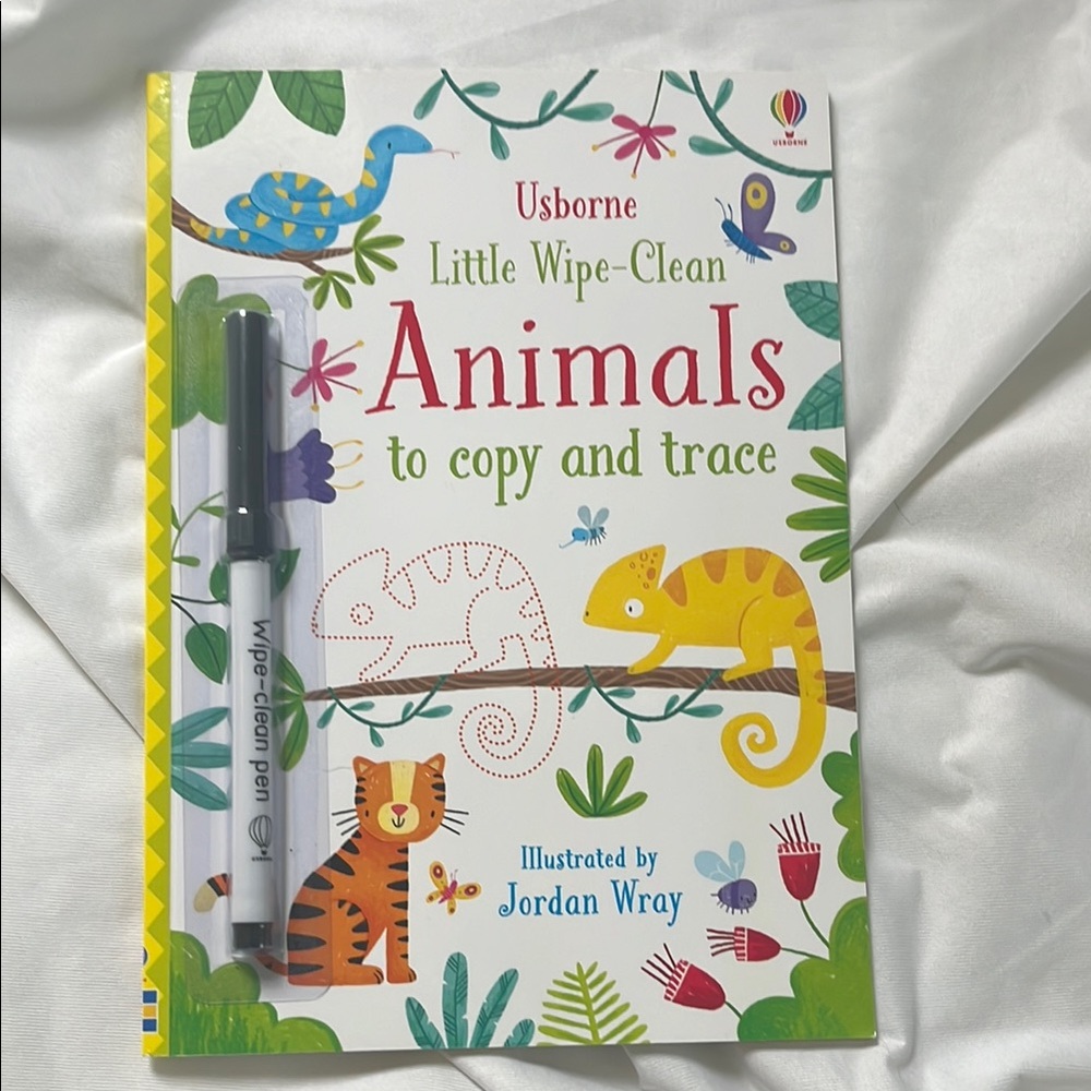 Usborne Animals Tracing Book with Pen